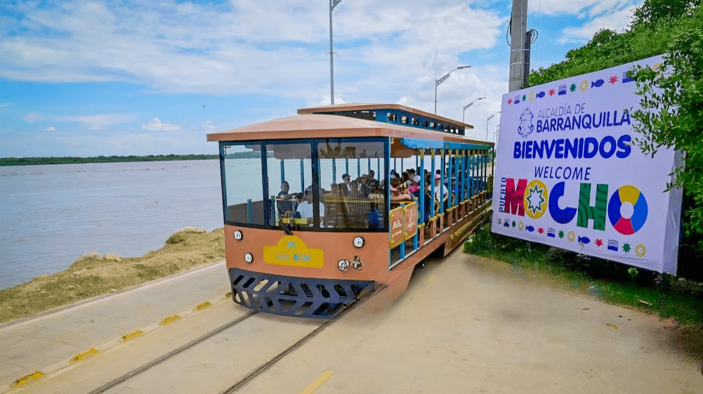 Tren turístico de las Flores
